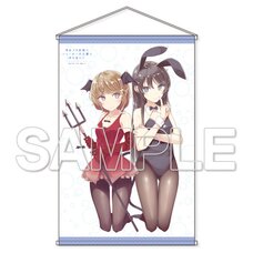 Rascal Does Not Dream of Bunny Girl Senpai Mai & Tomoe B2-Size Tapestry