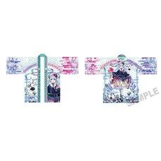 Snow Miku x Hirohako Silver World Happi Coat Hirohako 25-26 - Art by iXima