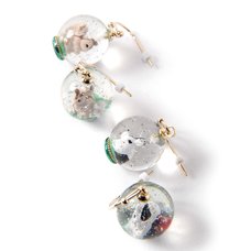 gargle Forest Snowglobe Earrings