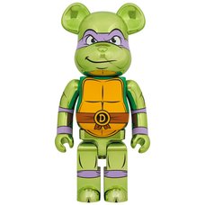 BE＠RBRICK Teenage Mutant Ninja Turtles Donatello: Chrome Ver. 1000％