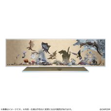 Monster Hunter Wilds Monster Comparison Chart Acrylic Stand