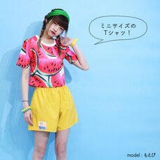 ACDC RAG Watermelon Crop Top