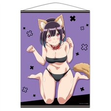 Bad Girl B2 Tapestry Yuu Yuutani: Kemomimi Swimsuit Ver.