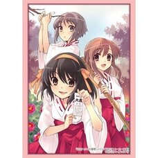Bushiroad Sleeve Collection High-Grade Vol. 4733 Kadokawa Sneaker Bunko The Melancholy of Haruhi Suzumiya Series Haruhi & Yuki & Mikuru: Miko Ver.