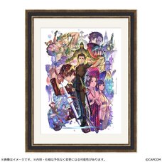 The Great Ace Attorney Chronicles Main Visual Chara Fine Graph w/ Frame