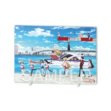 Aria the Scarlet Ammo Double A Acrylic Panel Anime Adaptation 15th Anniversary Ver. Group
