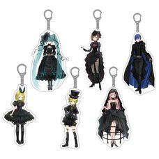 Hatsune Miku Vampire Fest Acrylic Keychain Charm Collection