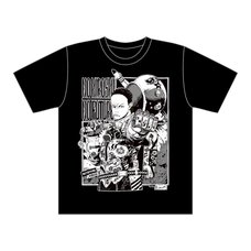 CyberConnect2 Hiroshi Matsuyama Super Heavyweight Monochrome Black T-Shirt