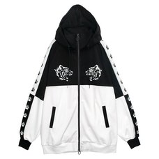 LISTEN FLAVOR Tiger Jersey Hoodie