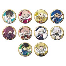 Pikuriru! Fate/Grand Order Trading Can Badge Complete Box Set Vol. 2