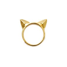 Lilou Cat Ear Ring (Size 11)