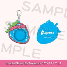 Love Live! Series 15th Anniversary Love Live! Fest Silicon Pin Badge Holder Aqours