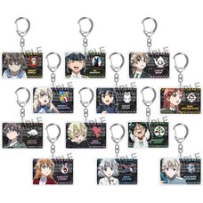Strike Witches: Road to Berlin 501st Joint Fighter Wing Acrylic Keychain Collection
