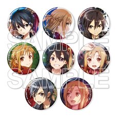 Sword Art Online Progressive Trading Tin Badges Complete Box Set (Re-run)