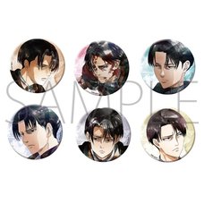 Attack on Titan Character Badge Collection Vol. 3: Levi Art-Pic Box