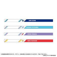 IDOLiSH7 Third BEAT! Episode Linkage Goods Friends Day Iori & Tamaki & Sogo & Riku Stretching Ribbon Wristband Set