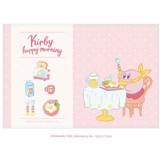 Kirby Happy Morning Place Mat Pink