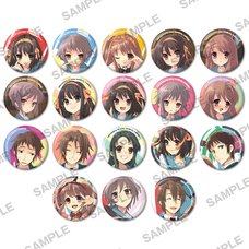 Haruhi Suzumiya Series Trading Pin Badge Box Set