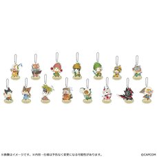 Monster Hunter Wilds Acrylic Stand Keychain Collection Box Set
