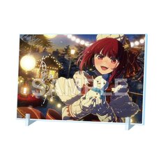 Oshi no Ko Acrylic Panel w/ Foil-stamped Signature Xmas 2025 Ver.