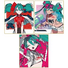 Racing Miku 2025 Mini Shikishi Board