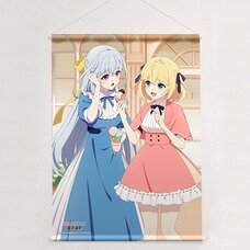 The Magical Revolution of the Reincarnated Princess and the Genius Young Lady W Suede B2 Tapestry Anisphia & Euphyllia: Machi Aruki Ver.