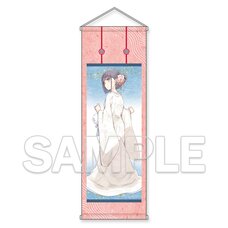 Dengeki Bunko Rascal Does Not Dream Series 10th Anniversary Hanging Scroll Tapestry White Kimono Ver.