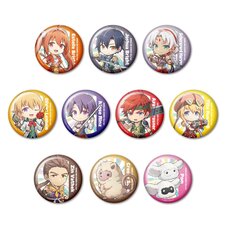 Trails in the Sky 1st Chapter Chibi Chara Tradable Tin Badges Complete Box Set
