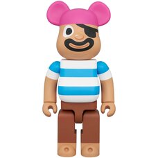 BE@RBRICK Blackbeard Crisis Ippatsu 400％
