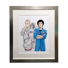 Space Brothers Exhibit Reproduction Art Print #1