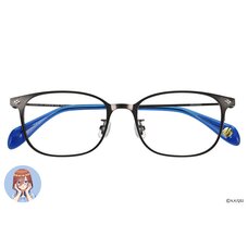 The Quintessential Quintuplets Specials2 Glass Frame w/ Original Eyeglass Case & Cleaning Cloth Set Miku Nakano Model