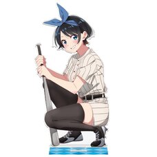 Rent-A-Girlfriend Acrylic Chara Stand Ruka Sarashina: Baseball Uniform Ver.