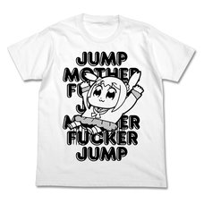 Pop Team Epic Jump White T-Shirt