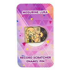 Megurine Luka Record Scratcher Enamel Pin