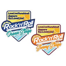 Love Live! Sunshine!! Aqours 6th Love Live! KU-RU-KU-RU Rock 'n' Roll TOUR Memorial Pin