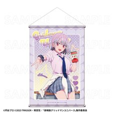 Gridman Universe Heisei Aoharu Style B2 Tapestry Akane Shinjo