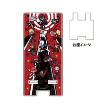 Persona 5 Tactica Smartphone Character Stand Group