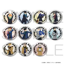 Haikyu!! Sparkly Tin Badge Collection + 56 Playing in the Snow Ver. Complete Box Set