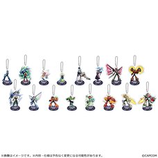 Mega Man Star Force Acrylic Stand Keychain Collection Box Set