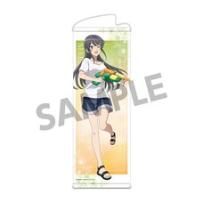 Rascal Does Not Dream Series Slim Tapestry Mai Sakurajima's Summer Vacation Playing in the Water Ver.