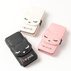 Osumashi Pooh-chan Synthetic Leather Flap iPhone 5/5s Jackets