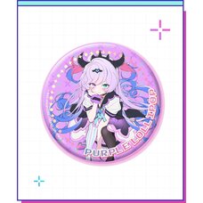 Needy Streamer Overload Purple Lollipop Birthday Celebration 2026 75mm Tin Badge  Fukagawa Illustration Ver.
