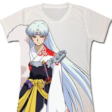 InuYasha Sesshomaru Juniors’ Full Graphic T-Shirt