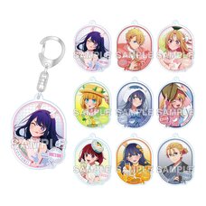 Oshi no Ko [47 Todofuken no Ko] Tradable Acrylic Keychain Chugoku/Shikoku Area Complete Box Set