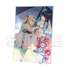Kana Ishida Art Works (3) Release Commemoration The Irregular at Magic High School Acrylic Plate D