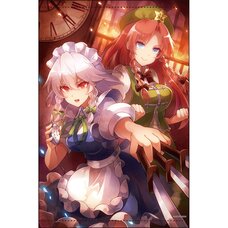Touhou Project B2 Tapestry Vol. 30: Meiling & Sakuya