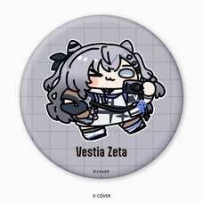 hololive Meet 2025 Chibi Illustration Big Tin Badge - Vestia Zeta