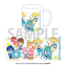 Hatsune Miku Magical Mirai 2025 Collaboration Cafe in E-Diner Mug