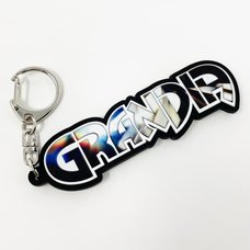 Grandia Logo Rubber Keychain