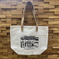 Grandia End of the World Leather Handle Tote Bag